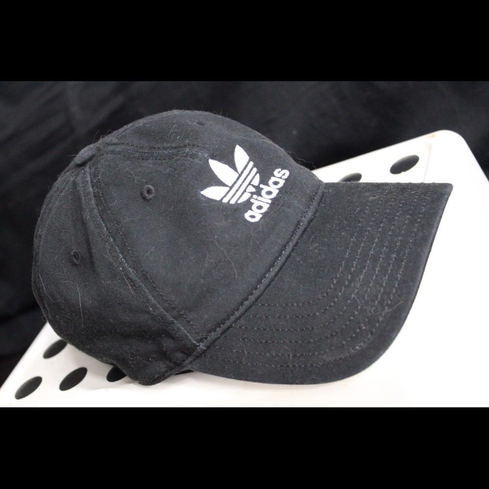 Black Adidas hat